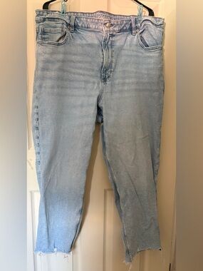 American Eagle Stretch Mom Jean High Rise Size 20 Short